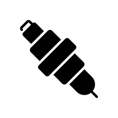 buji simgesi vektör şablonunu ateşle