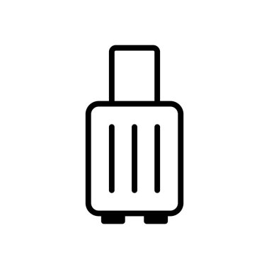 bagaj simgesi vektör şablonu
