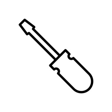 tornavida simgesi vektör şablonu