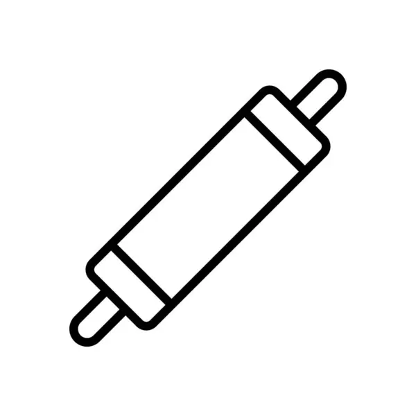 stock vector rolling pin icon symbol vector template