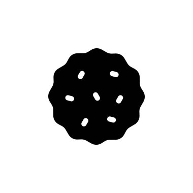 Bisküvi Gıda Simgesi Vektörü