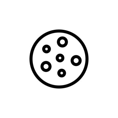 Bisküvi Gıda Simgesi Vektörü