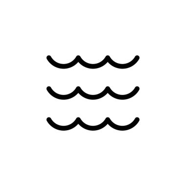 Göl Suyu Doğa Simgesi Vektörü