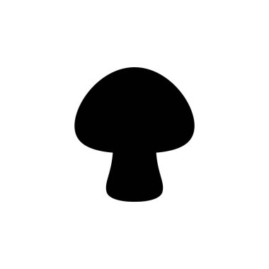 Mantar Mantarı Doğa Simgesi Vektörü