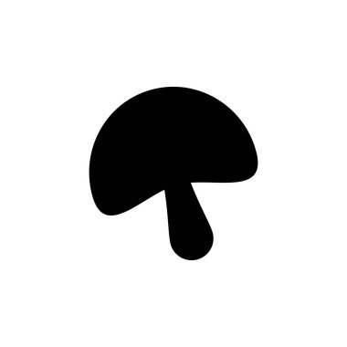 Mantar Mantarı Doğa Simgesi Vektörü