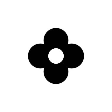 Çiçek Bitkisi Doğa Simgesi Vektörü