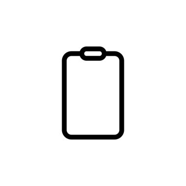 Pano Belgesi Kağıt Simgesi Vektörü