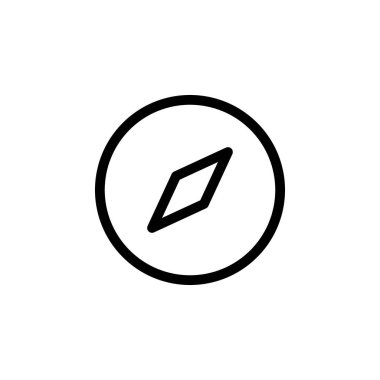 Pusula Yönlendirme Kılavuzu Simge Vektörü