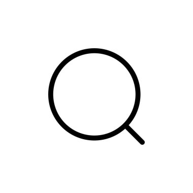 Büyüteç Arama Simgesi Vektörünü Büyüt