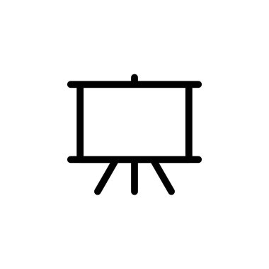 Beyaz Tahta İşaretleyici Simgesi Vektörü