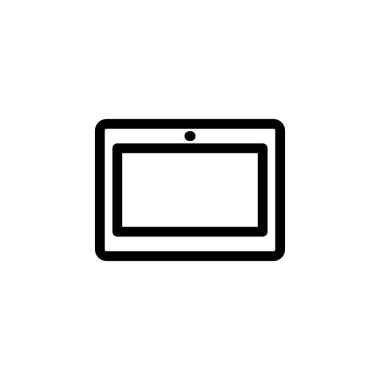 Tablet Aygıt Pedi Simgesi Vektörü