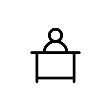 Öğrenci Öğrenci Okulu Simge Vektörü