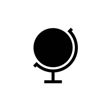 Dünya Dünya Simgesi Vektörü