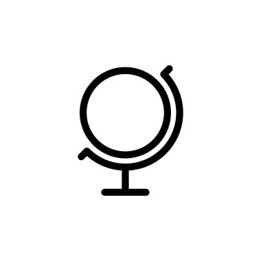 Dünya Dünya Simgesi Vektörü