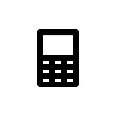 Hesaplayıcı Matematik Aygıtı Simgesi Vektörü