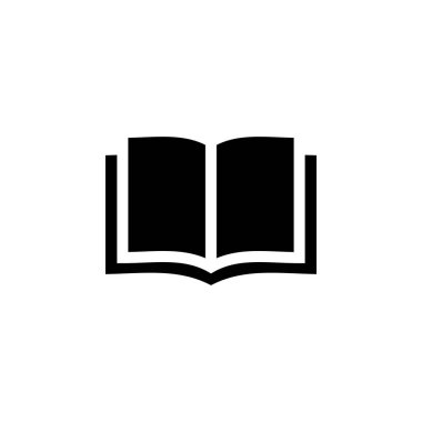 Kitap Oku Öğren Simge Vektörü