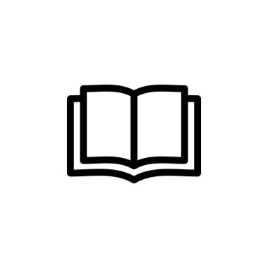 Kitap Oku Öğren Simge Vektörü