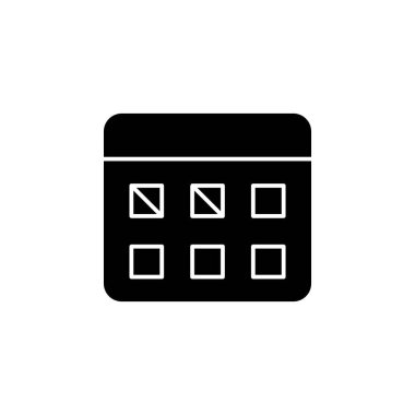 Sınıf Zamanlama Zaman Simgesi Vektörü