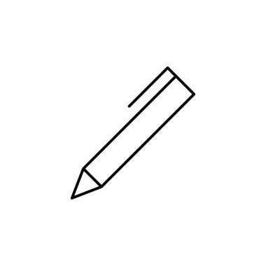 Kalem Yazma Simgesi Vektörü