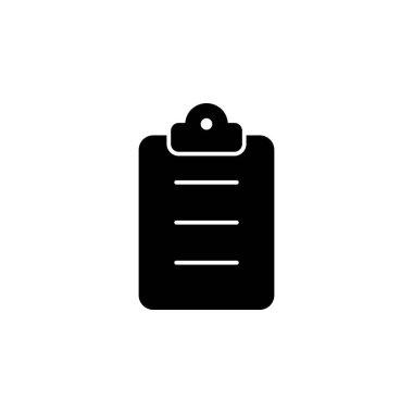 Pano Belgesi Kağıt Simgesi Vektörü