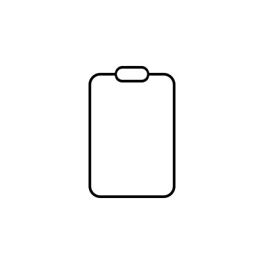 Pano Belgesi Kağıt Simgesi Vektörü