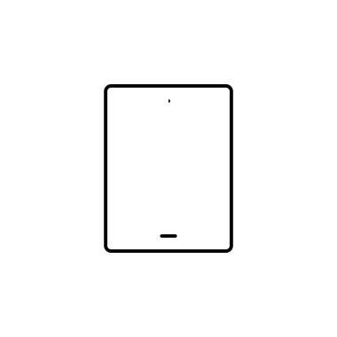 Tablet Aygıt Pedi Simgesi Vektörü