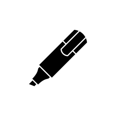 Vurgulayıcı İşaretleyici Kalem Vektörü