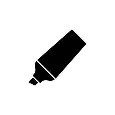 Vurgulayıcı İşaretleyici Kalem Vektörü