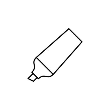 Vurgulayıcı İşaretleyici Kalem Vektörü