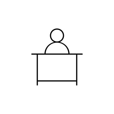 Öğrenci Öğrenci Okulu Simge Vektörü