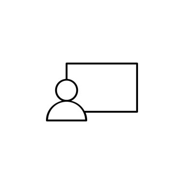 Öğretmenlik Okulu Simge Vektörü