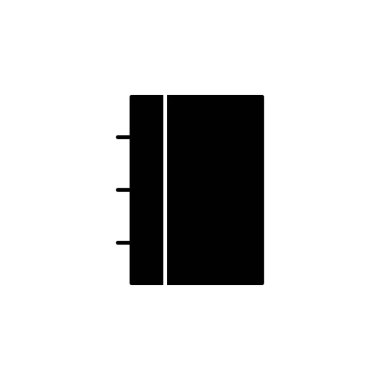 Not Defteri Günlük Yaz Simgesi Vektörü