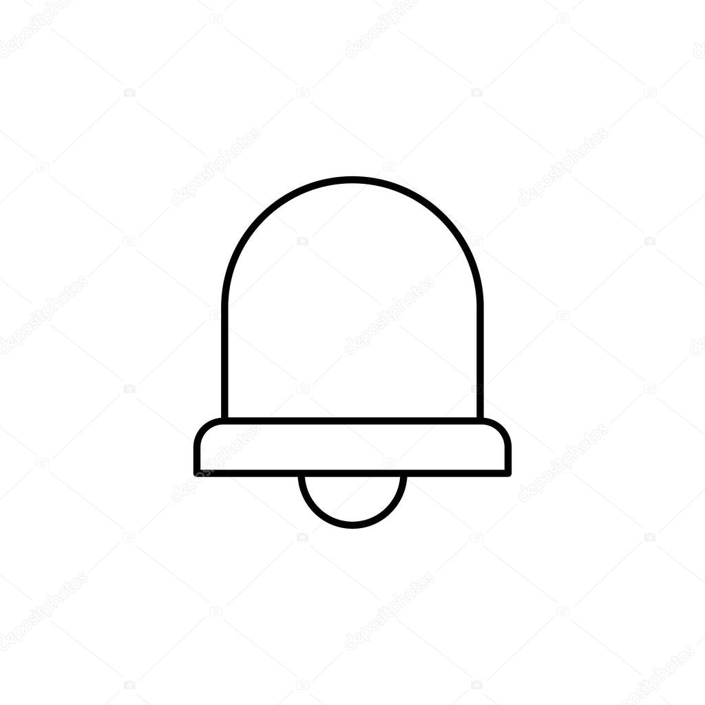 Bell Ring Sound Icon Vector