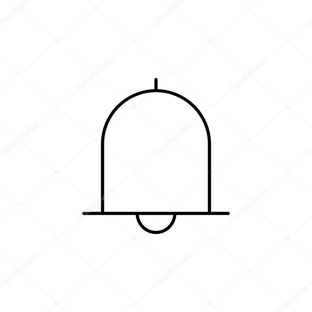 Bell Ring Sound Icon Vector