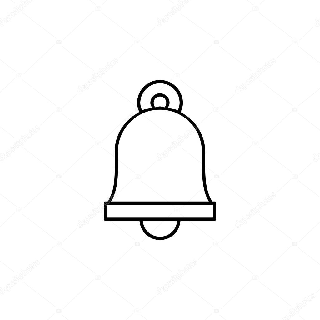 Bell Ring Sound Icon Vector