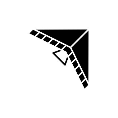 Süzülen Uçuş Simgesi Vektörünü AsName