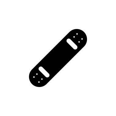 Snowboard Kar Sporu Simgesi Vektörü