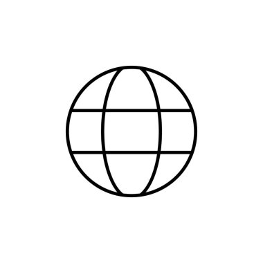 İnternet Ağı Çevrimiçi Simge Vektörü