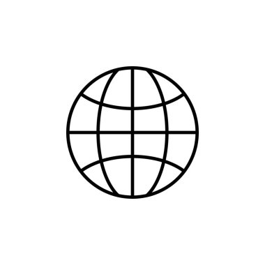 İnternet Ağı Çevrimiçi Simge Vektörü