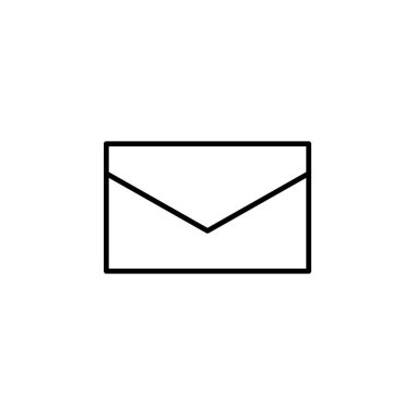 E- posta İletisi Simgesi Vektörü