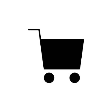 Alışveriş Arabası Perakende Simgesi Vektörü