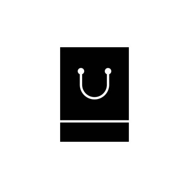 Alışveriş Torbası Perakende Simgesi Vektörü