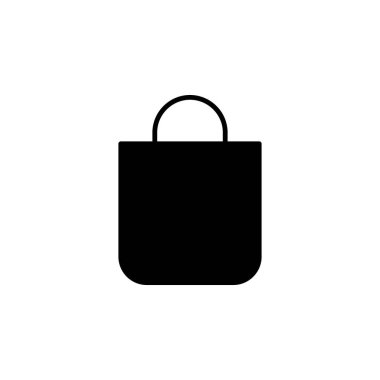 Alışveriş Torbası Perakende Simgesi Vektörü