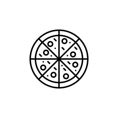 Fast Food Restoran Simge Vektörü