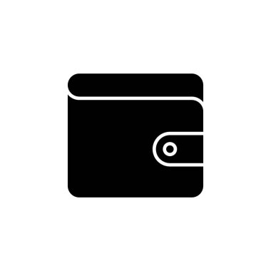 Cüzdan Para Cüzdanı Simge Vektörü