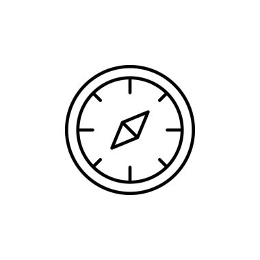 Pusula Yönlendirme Kılavuzu Simge Vektörü