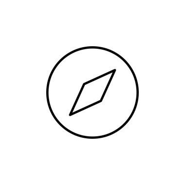 Pusula Yönlendirme Kılavuzu Simge Vektörü