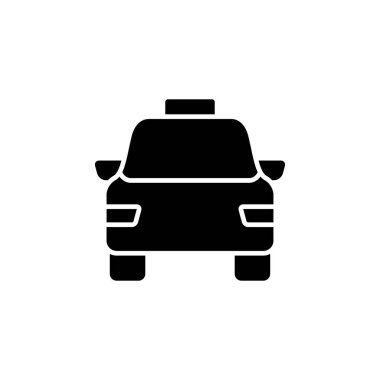 Taksi Taksi Ulaşım Simgesi Vektörü