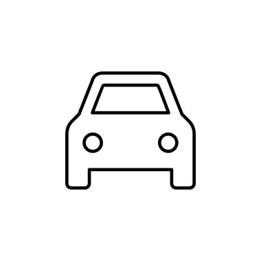 Otomobil Otomobili Simge Vektörü