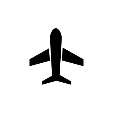 Seyahat Düzlemi Uçuş Simgesi Vektörü